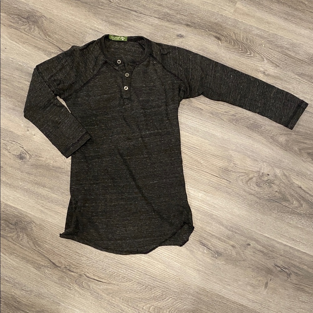 Alternative Raglan 3/4 Sleeve Henley
